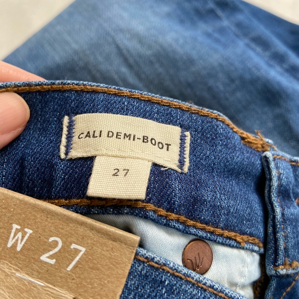 Madewell Cali Demi boot cut back seam high… - Picture 12 of 16